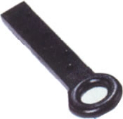 Holland Flat Bolt-On 2-7/16" Eye Dia, 20K GTW